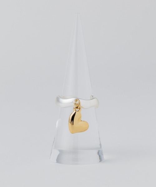 ANU（アヌ）の「swaying wave ring - スウェーイングウェーブリング（リング・レディース・シルバー/ゴールド・11-12/9-10/13-14）」の9枚目の写真