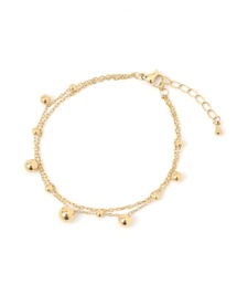 GLOBAL WORK | ステンレス二連プレスレット/138709(ブレスレット)