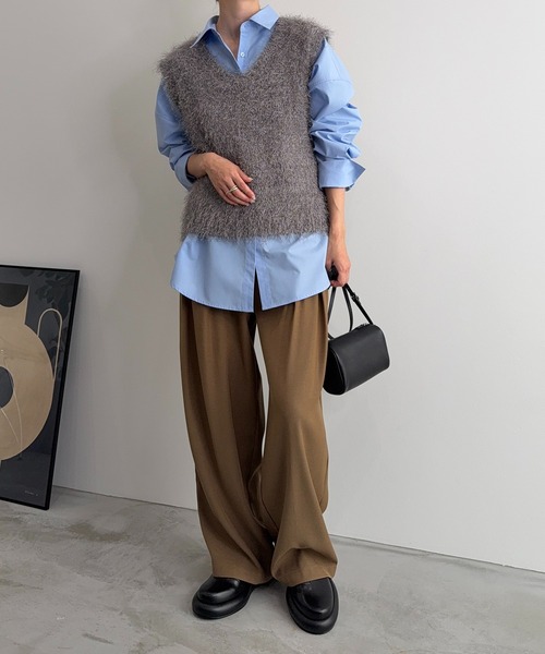 model：H166　着用サイズ：F