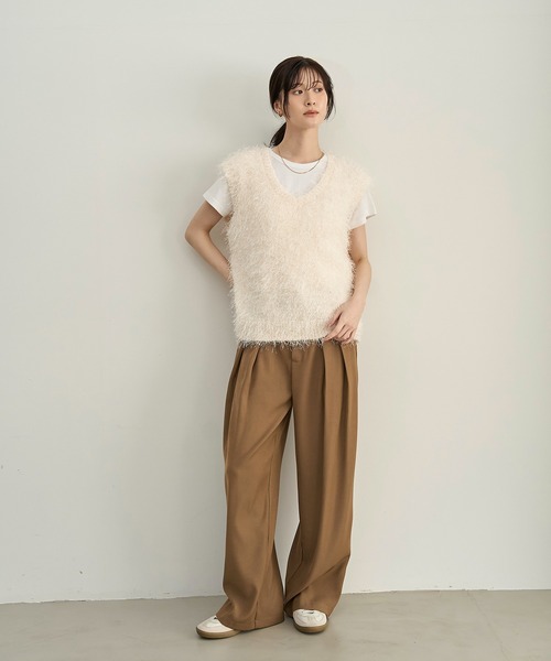 model：H166　着用サイズ：F
