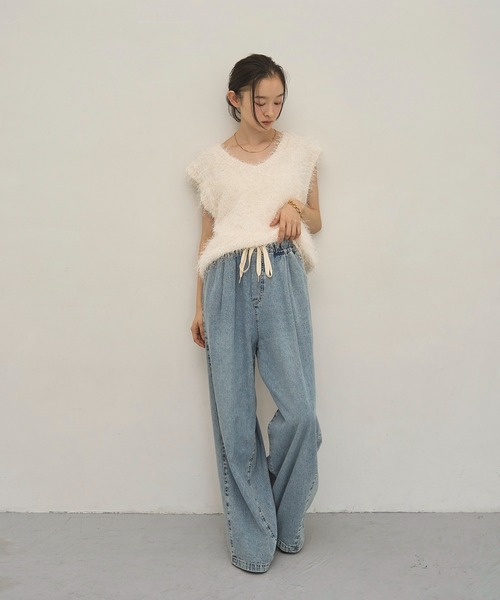 model：H162　着用サイズ：F