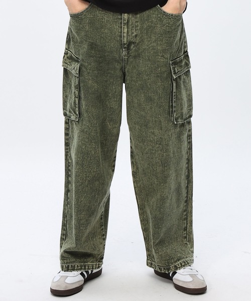 90s VISION STREET WEAR ワイド バギー デニムパンツ M 90s VISION STREET WEAR ワイド バギー デニムパンツ M - メルカリ