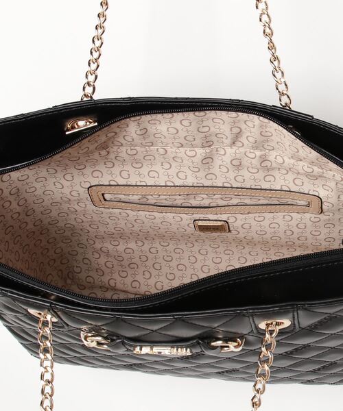 Guess（ゲス）の「FIDDLEWOOD Tote トートバッグ レディース（トートバッグ・レディース・ブラック・ONE SIZE）」の3枚目の写真