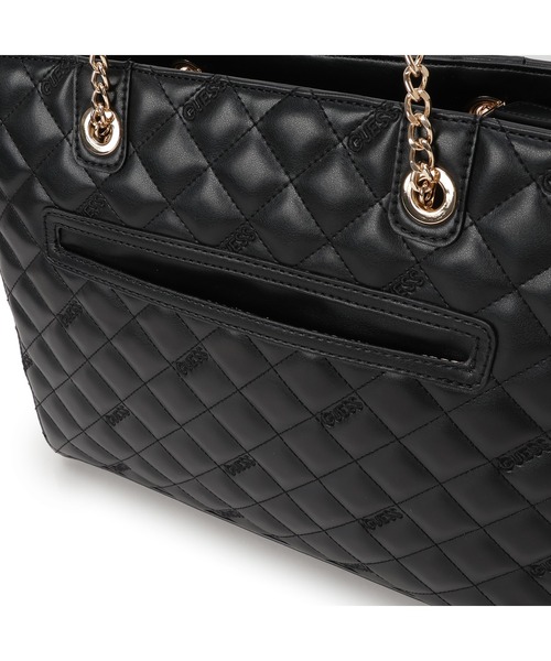 Guess（ゲス）の「FIDDLEWOOD Tote トートバッグ レディース（トートバッグ・レディース・ブラック・ONE SIZE）」の7枚目の写真