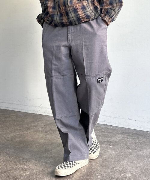 CPCM（シーピーシーエム）の「THRASHERダブルニーパンツ2（その他パンツ・メンズ・グレー/ブルー/ブラック・SMALL/LARGE/MEDIUM）」の11枚目の写真