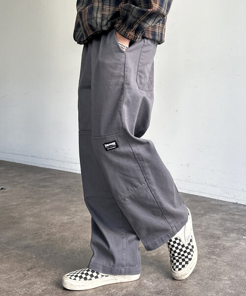CPCM（シーピーシーエム）の「THRASHERダブルニーパンツ2（その他パンツ・メンズ・グレー/ブルー/ブラック・SMALL/LARGE/MEDIUM）」の12枚目の写真