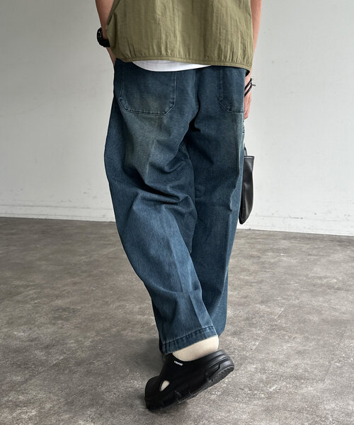 CPCM（シーピーシーエム）の「THRASHERダブルニーパンツ2（その他パンツ・メンズ・グレー/ブルー/ブラック・SMALL/LARGE/MEDIUM）」の20枚目の写真