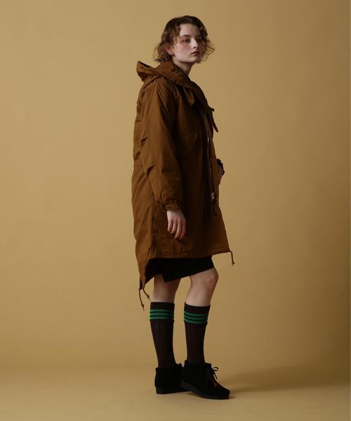 AVIREX(アヴィレックス)の「《WEB&DEPOT限定》MSPCOPENING M-65 COAT/M-65 ジャケット/モッズコート/AVIREX/アヴィレックス(モッズコート・レディース・タン/オリーブ系/ブラック・F)」の10枚目の写真