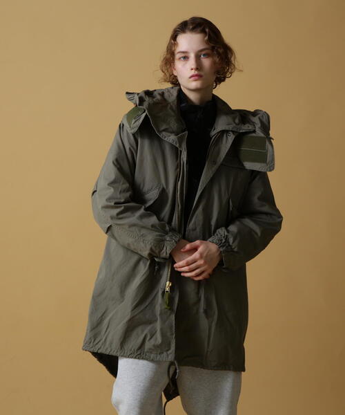 AVIREX（アヴィレックス）の「《WEB&DEPOT限定》MSPCOPENING M-65 COAT/M-65 ジャケット/モッズコート/AVIREX/アヴィレックス（モッズコート・レディース・タン/オリーブ系/ブラック・F）」の14枚目の写真