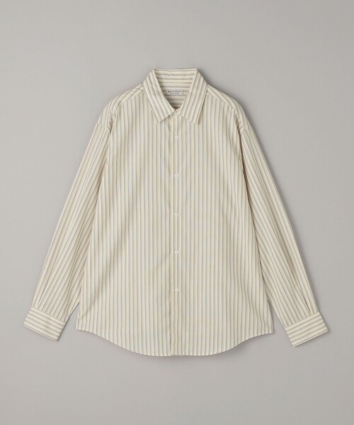 BEAUTY&YOUTH UNITED ARROWS（ビューティーアンドユースユナイテッドアローズ）の「BRWND マルチストライプ レギュラーフォルム シャツ（シャツ/ブラウス・メンズ・モカ/オフホワイト/ナチュラル・S/M/L/XL）」の6枚目の写真