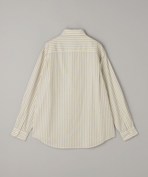BEAUTY&YOUTH UNITED ARROWS（ビューティーアンドユースユナイテッドアローズ）の「BRWND マルチストライプ レギュラーフォルム シャツ（シャツ/ブラウス・メンズ・モカ/オフホワイト/ナチュラル・S/M/L/XL）」の7枚目の写真