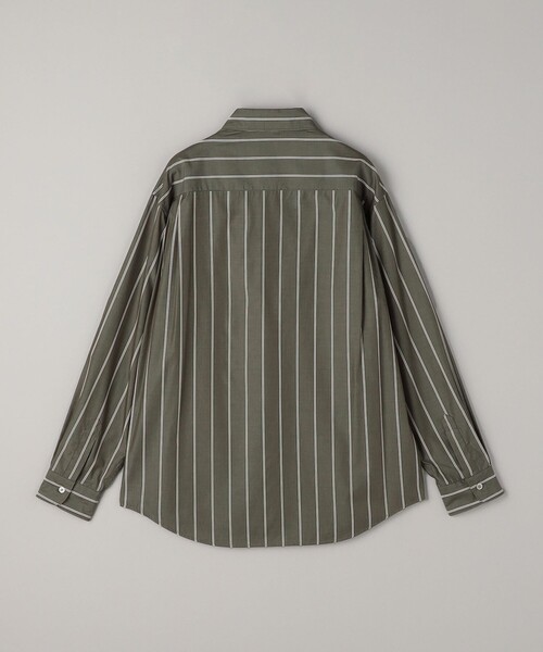 BEAUTY&YOUTH UNITED ARROWS（ビューティーアンドユースユナイテッドアローズ）の「BRWND マルチストライプ レギュラーフォルム シャツ（シャツ/ブラウス・メンズ・モカ/オフホワイト/ナチュラル・S/M/L/XL）」の11枚目の写真