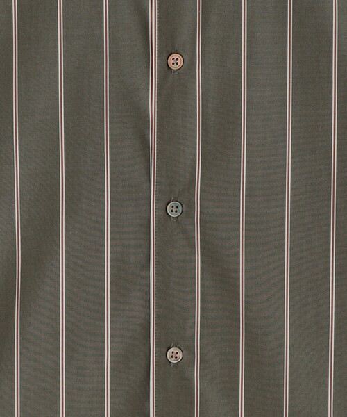 BEAUTY&YOUTH UNITED ARROWS（ビューティーアンドユースユナイテッドアローズ）の「BRWND マルチストライプ レギュラーフォルム シャツ（シャツ/ブラウス・メンズ・モカ/オフホワイト/ナチュラル・S/M/L/XL）」の13枚目の写真