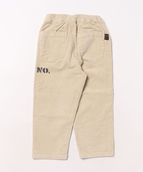 BIG FIELD（ビッグフィールド）の「コールテンプリントパンツ（その他パンツ・キッズ・チャコール/オフホワイト・90/100/110/120/130/140/150）」の4枚目の写真