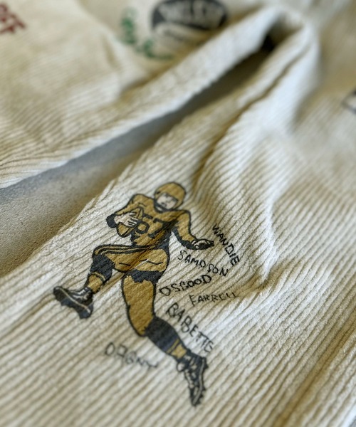 BIG FIELD（ビッグフィールド）の「コールテンプリントパンツ（その他パンツ・キッズ・チャコール/オフホワイト・90/100/110/120/130/140/150）」の12枚目の写真