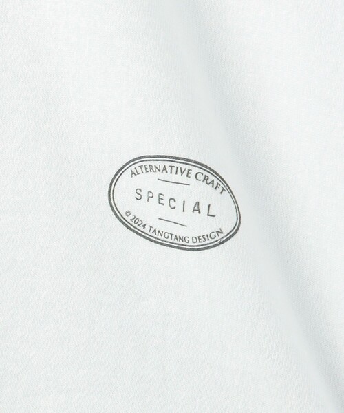 TANGTANG（タンタン）の「＜TANGTANG＞ GASATANG ST Tシャツ（Tシャツ/カットソー・メンズ・ホワイト・M/S/XL/L）」の5枚目の写真