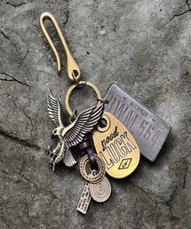 1004ST（イチマルマルヨンエスティー）の「VIP 真鍮 カラビナ キーリング キーケース（キーケース/キーアクセサリー）」