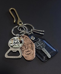 1004ST（イチマルマルヨンエスティー）の「VIP 真鍮 カラビナ キーリング キーケース（キーケース/キーアクセサリー）」