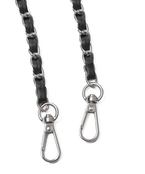 WEGO（ウィゴー）の「WEGO/バニティショルダー（ショルダーバッグ・レディース・ブラック/ホワイト/その他1・FREE）」の4枚目の写真