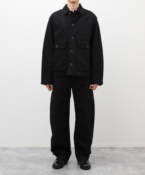 セール】LEMAIRE(ルメール) BOXY JACKET OW306LD1000（ブルゾン
