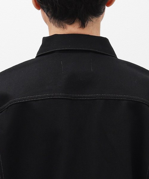 LEMAIRE(ルメール)の「LEMAIRE(ルメール) BOXY JACKET OW306LD1000(ブルゾン・メンズ・ブラック・SMALL/MEDIUM)」の7枚目の写真