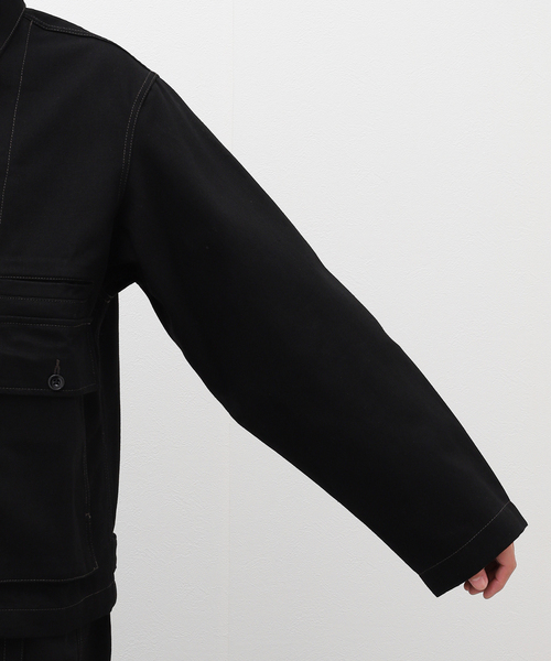 LEMAIRE(ルメール)の「LEMAIRE(ルメール) BOXY JACKET OW306LD1000(ブルゾン・メンズ・ブラック・SMALL/MEDIUM)」の8枚目の写真