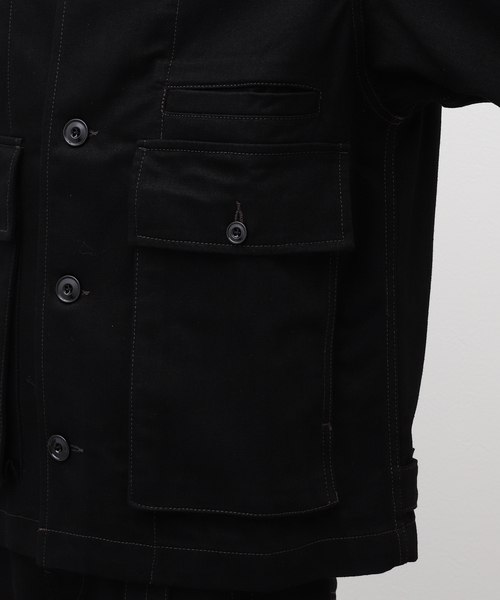 LEMAIRE(ルメール)の「LEMAIRE(ルメール) BOXY JACKET OW306LD1000(ブルゾン・メンズ・ブラック・SMALL/MEDIUM)」の10枚目の写真