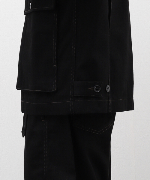 LEMAIRE(ルメール)の「LEMAIRE(ルメール) BOXY JACKET OW306LD1000(ブルゾン・メンズ・ブラック・SMALL/MEDIUM)」の14枚目の写真