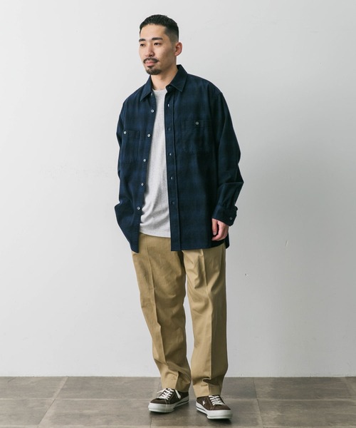 PENDLETON（ペンドルトン）の「『別注』PENDLETON×DOORS　Guide Shirts（シャツ/ブラウス・メンズ・ベージュ系その他/ブルー系その他/ネイビー・MEDIUM/LARGE）」の10枚目の写真