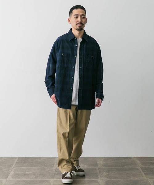 PENDLETON（ペンドルトン）の「『別注』PENDLETON×DOORS　Guide Shirts（シャツ/ブラウス・メンズ・ベージュ系その他/ブルー系その他/ネイビー・MEDIUM/LARGE）」の11枚目の写真
