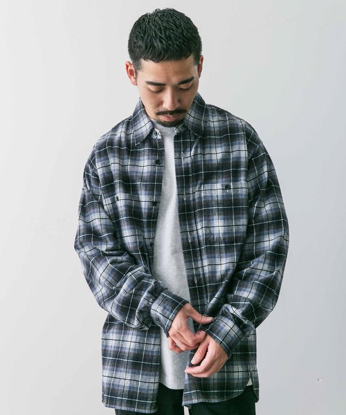 PENDLETON（ペンドルトン）の「『別注』PENDLETON×DOORS　Guide Shirts（シャツ/ブラウス・メンズ・ベージュ系その他/ブルー系その他/ネイビー・MEDIUM/LARGE）」の14枚目の写真