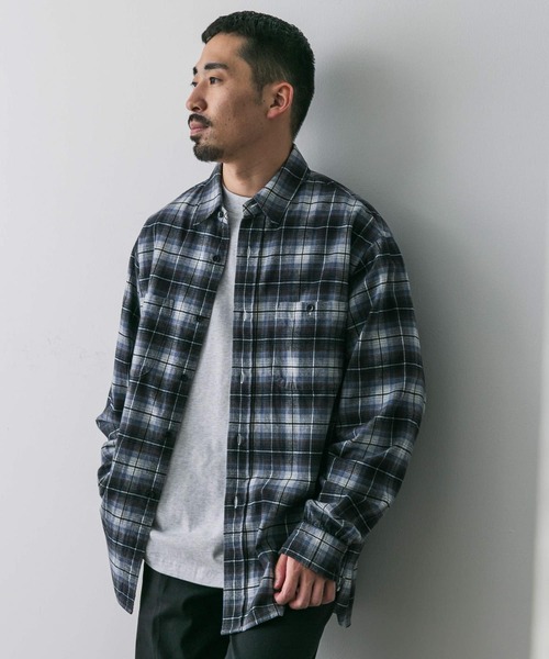 PENDLETON（ペンドルトン）の「『別注』PENDLETON×DOORS　Guide Shirts（シャツ/ブラウス・メンズ・ベージュ系その他/ブルー系その他/ネイビー・MEDIUM/LARGE）」の15枚目の写真