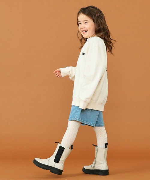 Lee(リー)の「Lee/リー【110-150cm】【親子リンク】キッズ Leeロゴバックプリントスウェット(スウェット・キッズ・ブラック/ホワイト/レッド・120/130/140/150/110)」の16枚目の写真