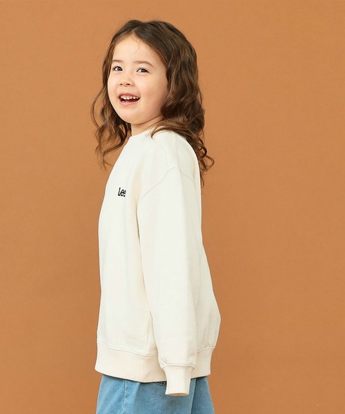Lee(リー)の「Lee/リー【110-150cm】【親子リンク】キッズ Leeロゴバックプリントスウェット(スウェット・キッズ・ブラック/ホワイト/レッド・120/130/140/150/110)」の9枚目の写真