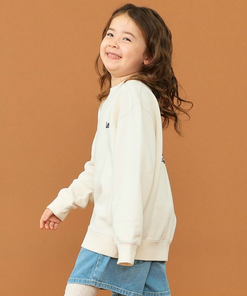 Lee(リー)の「Lee/リー【110-150cm】【親子リンク】キッズ Leeロゴバックプリントスウェット(スウェット・キッズ・ブラック/ホワイト/レッド・120/130/140/150/110)」の10枚目の写真