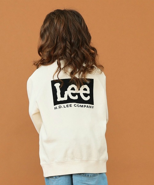 Lee(リー)の「Lee/リー【110-150cm】【親子リンク】キッズ Leeロゴバックプリントスウェット(スウェット・キッズ・ブラック/ホワイト/レッド・120/130/140/150/110)」の12枚目の写真