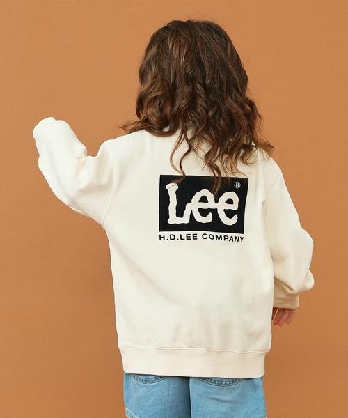 Lee(リー)の「Lee/リー【110-150cm】【親子リンク】キッズ Leeロゴバックプリントスウェット(スウェット・キッズ・ブラック/ホワイト/レッド・120/130/140/150/110)」の13枚目の写真