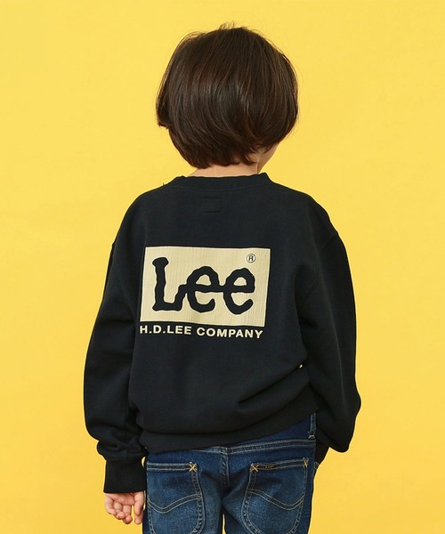 Lee(リー)の「Lee/リー【110-150cm】【親子リンク】キッズ Leeロゴバックプリントスウェット(スウェット・キッズ・ブラック/ホワイト/レッド・120/130/140/150/110)」の20枚目の写真