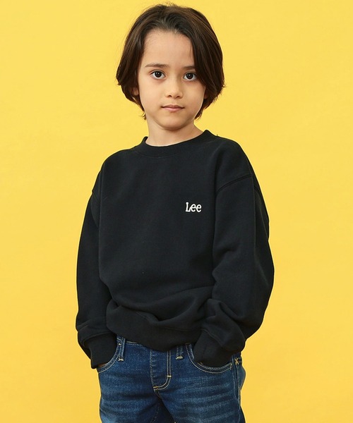Lee(リー)の「Lee/リー【110-150cm】【親子リンク】キッズ Leeロゴバックプリントスウェット(スウェット・キッズ・ブラック/ホワイト/レッド・120/130/140/150/110)」の22枚目の写真