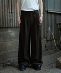 Forte（-）の「West Side Modern Vintage Like Tailored Baggy Pants/ウエストサイドモダンヴィンテージライクテーラードバギーパンツ（スラックス・MEDIUM）」