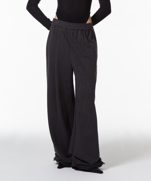 SLASH OVERSHORT PANTS　ジョゼムーン MAXI LENGTH SWEAT PANTS/マキシレングススウェットパンツ（スウェット