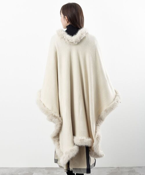 フェイクファーポンチョコート（ポンチョ）｜rps（アールピーエス）の