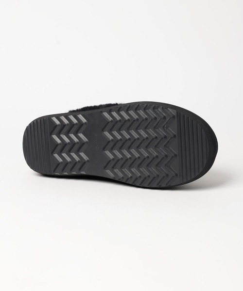 niko and...（ニコアンド）の「オリジナルフェイクファーボアムートンスリッポン（スリッポン・レディース・ブラック/アイボリー/キャメル・MEDIUM/LARGE）」の7枚目の写真