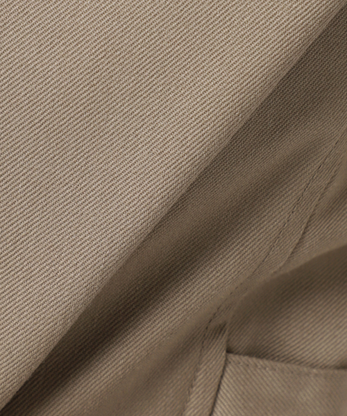 EDIT. FOR LULU（エディットフォールル）の「ギャバジンショートブルゾン（ブルゾン・レディース・ベージュ・FREE）」の9枚目の写真