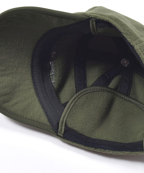 BeBe(ベベ)の「フリースロゴ刺しゅうフライトキャップ(50~54cm)(キャップ・キッズ・ネイビー/グリーン・M/S)」の6枚目の写真