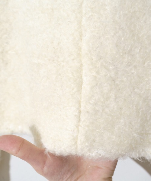 【セール】フラッフィージャケット2（ノーカラージャケット）｜flower（フラワー）