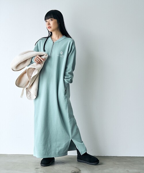 coen（コーエン）の「＜Parknik＞フェイクムートンショートブーツ（ブーツ・レディース・ベージュ/ブラック/オリーブ・22.5cm/23.5cm/24.5cm）」の5枚目の写真