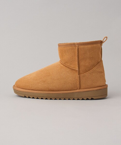 coen（コーエン）の「＜Parknik＞フェイクムートンショートブーツ（ブーツ・レディース・ベージュ/ブラック/オリーブ・22.5cm/23.5cm/24.5cm）」の19枚目の写真