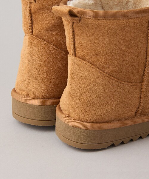 coen（コーエン）の「＜Parknik＞フェイクムートンショートブーツ（ブーツ・レディース・ベージュ/ブラック/オリーブ・22.5cm/23.5cm/24.5cm）」の22枚目の写真