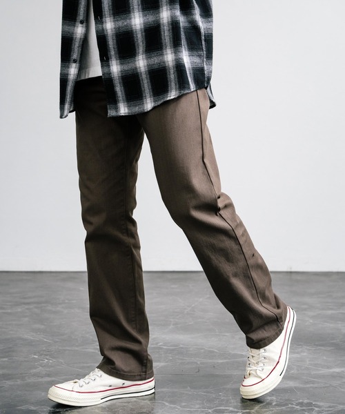 HANES(ヘインズ)の「Hanes ヘインズ ストレッチ5ポケットカツラギパンツ(その他パンツ・メンズ・ベージュ/ブラック/カーキ・M/L/LL/S)」の1枚目の写真